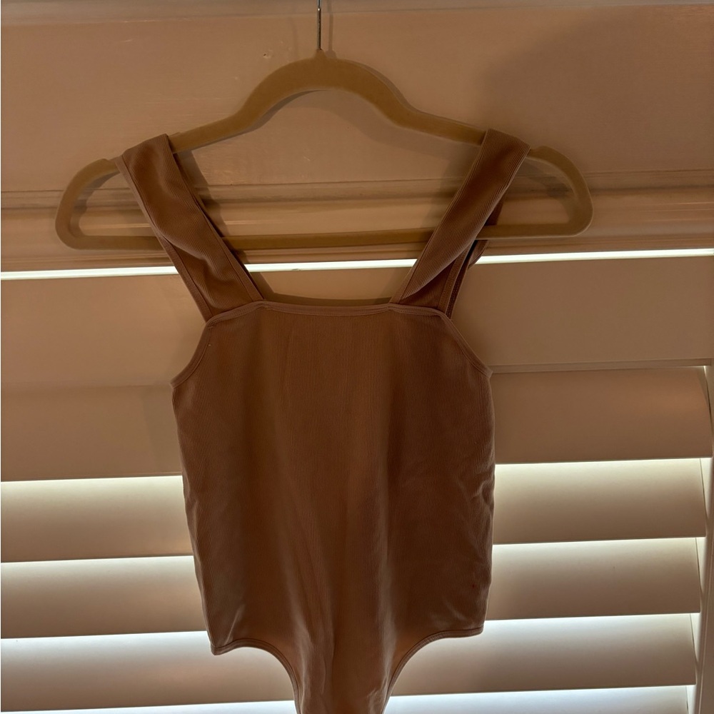 BDG Tan Sleeveless Bodysuit